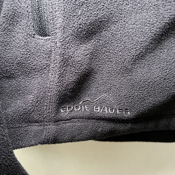 University Of Buffalo Bulls Eddie Bauer Full Zip Fleece Jacket Womens Size Large - Picture 4 of 16